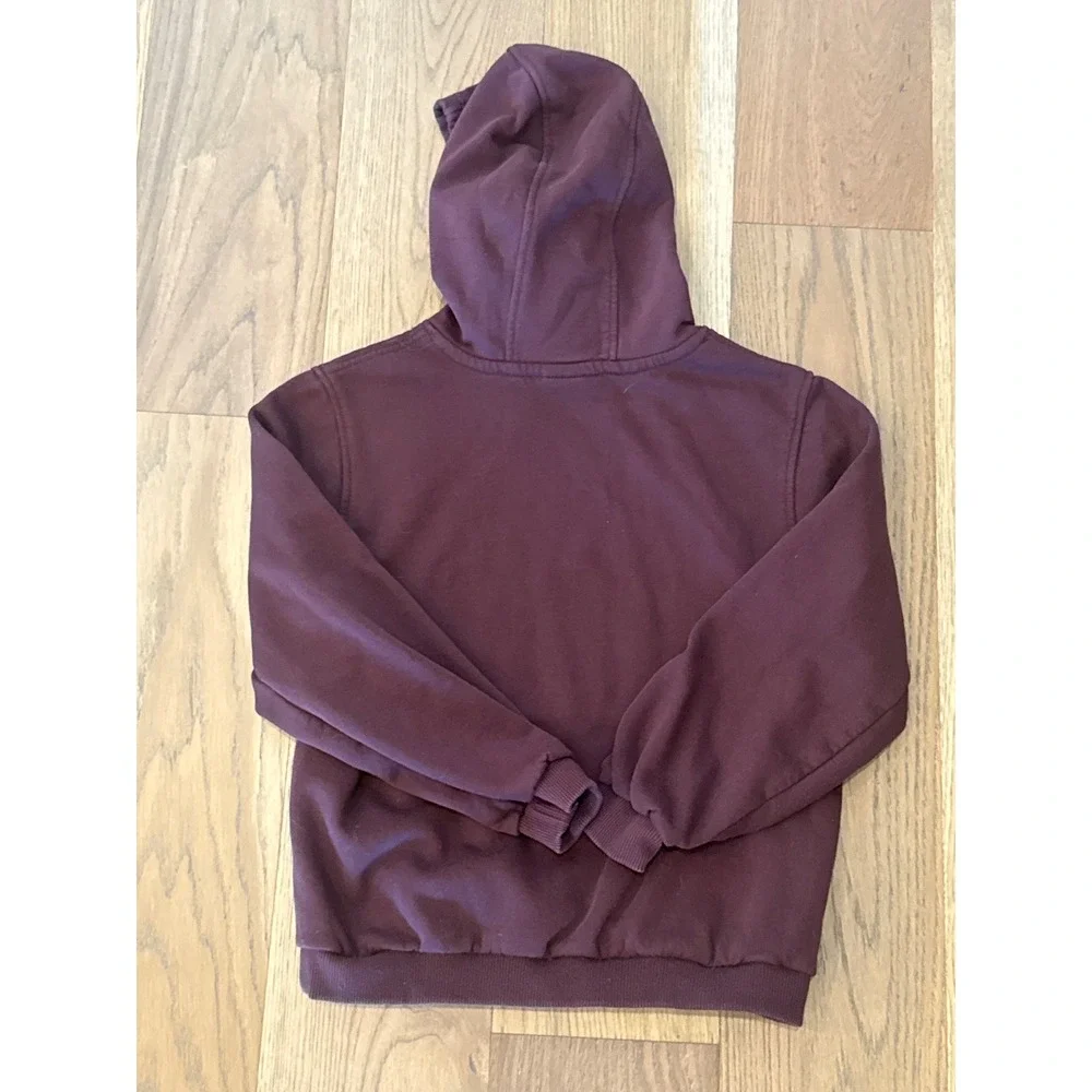 Nike Kids‎ Burgundy Pullover Hoodie Logo Size L